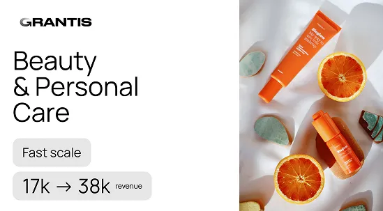 Beauty & Personal Care brand case study: $17K → $38K in two months